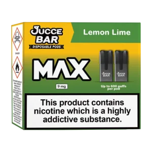 Lemon and Lime Max Disposable Pods