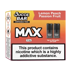 lemon peach passionfruit MAX Disposable Pods