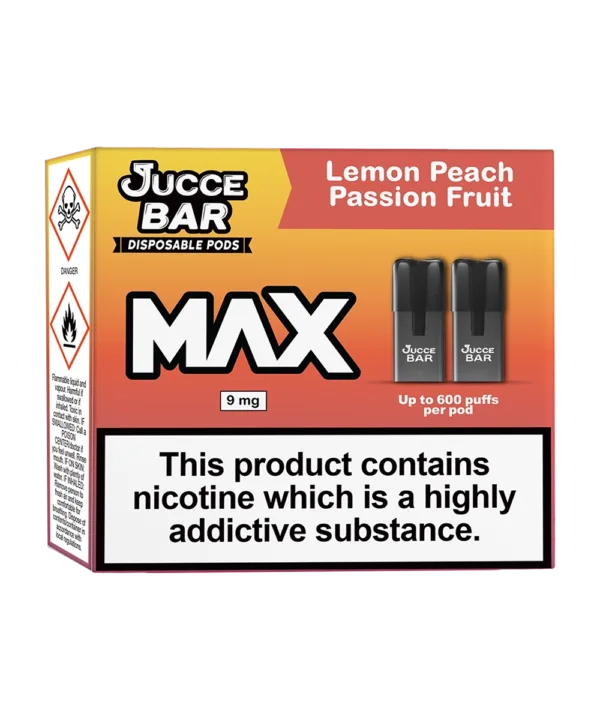 lemon peach passionfruit MAX Disposable Pods