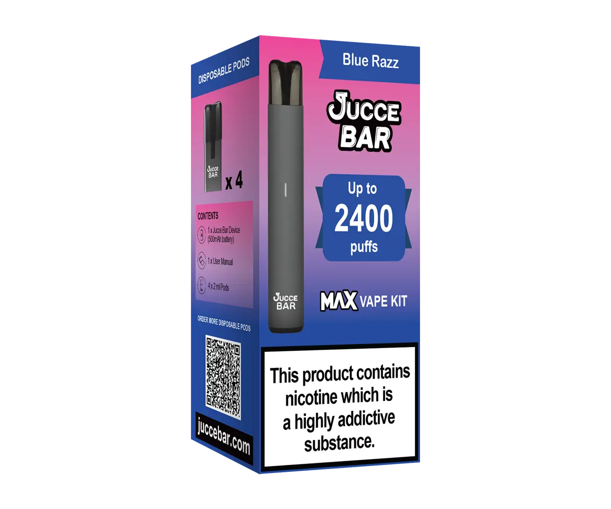 Blue Razz Jucce Bar Blue Razz MAX Vape Kit