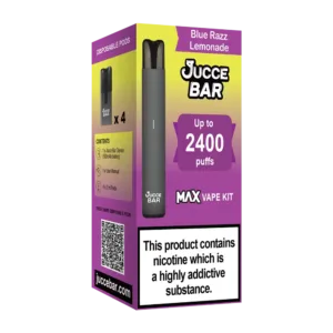 Jucce Bar Blue Razz Lemonade MAX Vape Kit