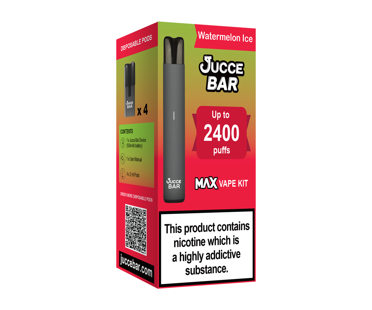 Jucce Bar | Watermelon Ice 2400 Vape Kit | Vape Jucce UK