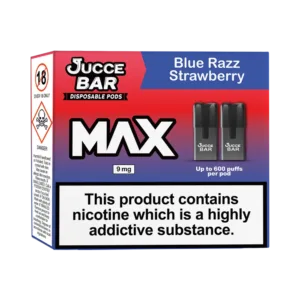 Blue Razz Strawberry Pods 9mg