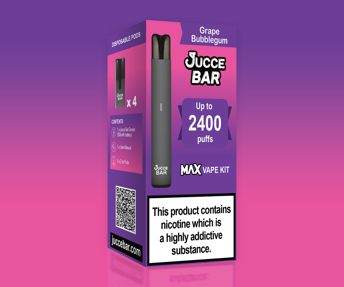 Grape-Bubblegum Grape Bubblegum Big Puff Vape Kit
