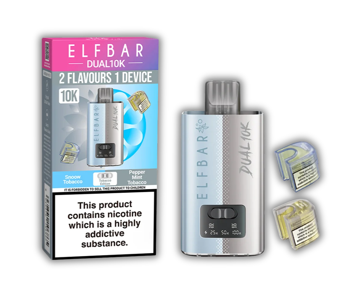 ELF BAR 10K Tobacco Edition ELF BAR DUAL 10K TOBACCO EDITION