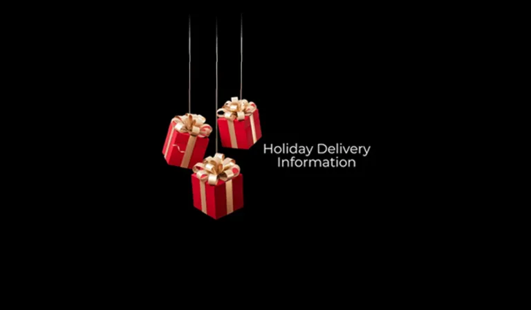 Holiday Delivery Information