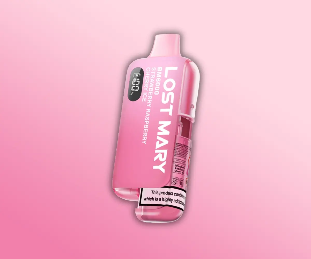 LOST MARY STRAWBERRY RASPBERRY CHERRY ICE LOST MARY STRAWBERRY RASPBERRY CHERRY ICE