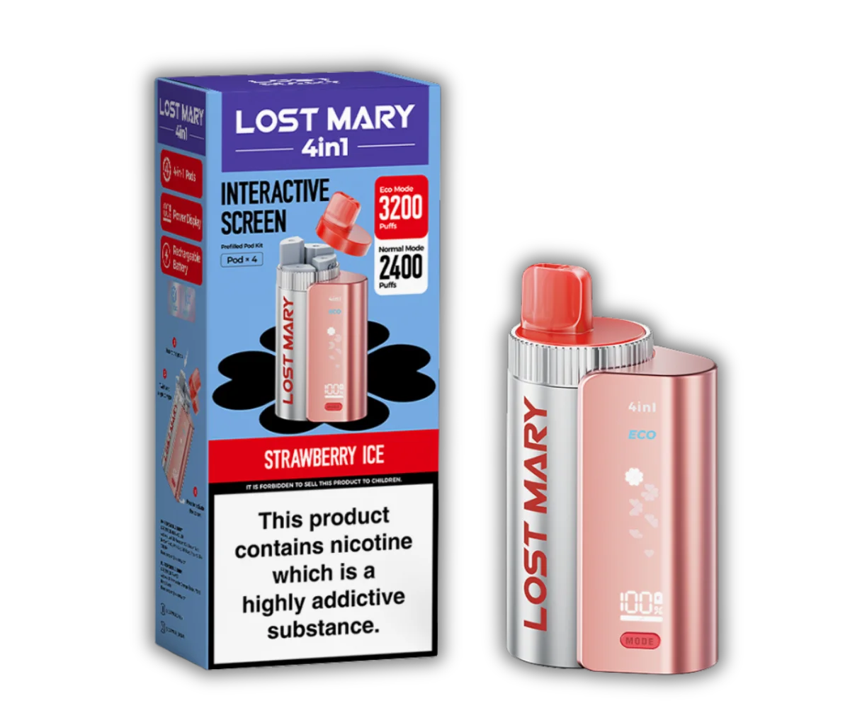 Strawberry Ice - Pack and Device 4in1 Strawberry Ice