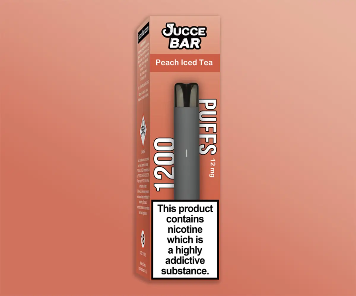Peach-Iced-Tea Peach Iced Tea 1200 Puff Kit