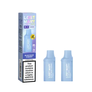 BM600 Blue Razz Ice Prefilled Pods BM600 Blue Razz Cherry Prefilled Pods