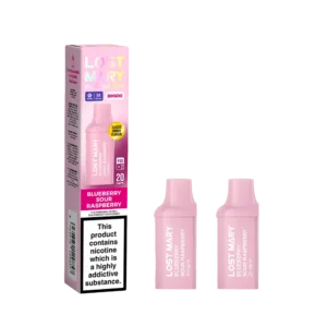 BM600 Blueberry Sour Raspberry Prefilled Pods