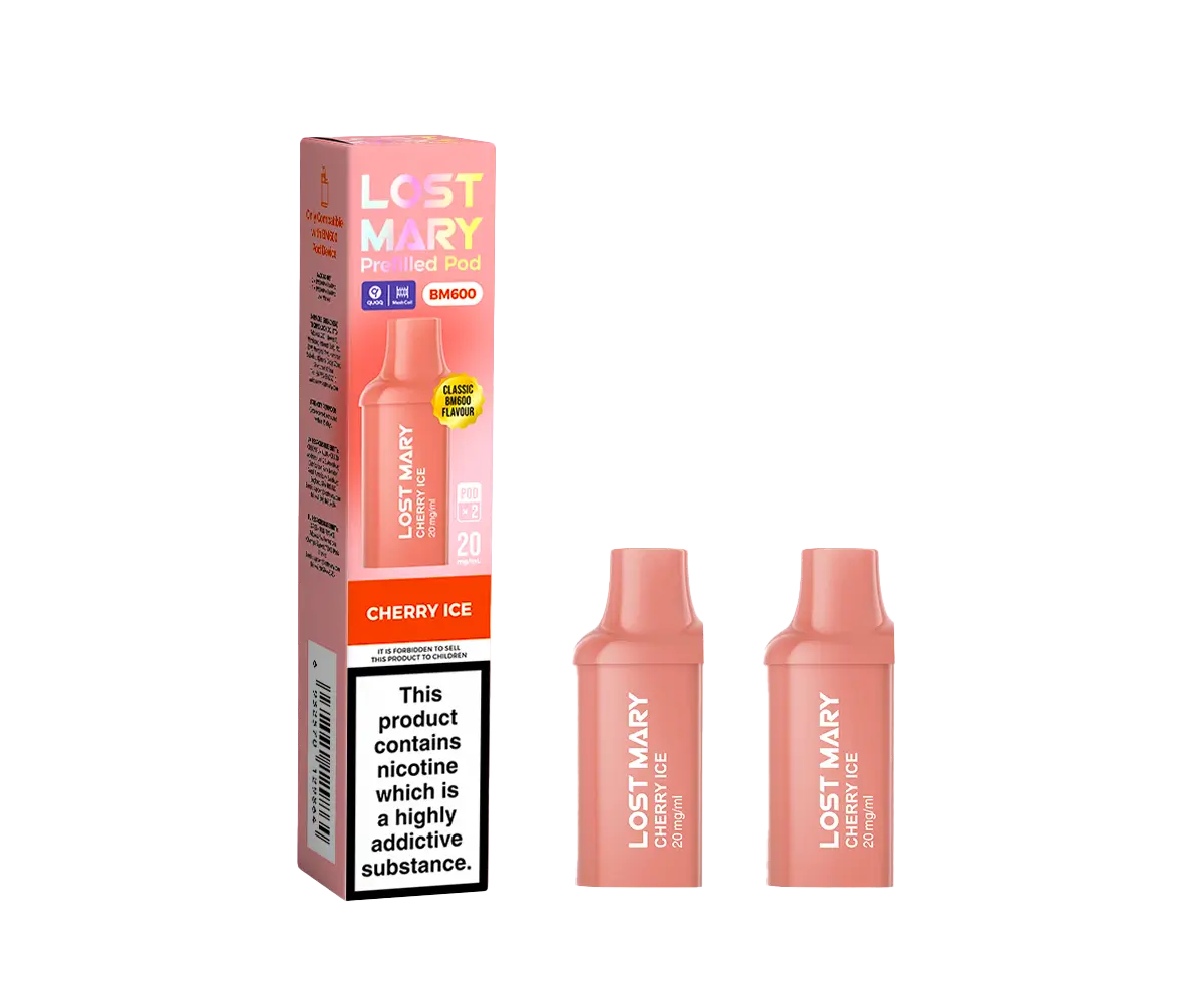 BM600 Cherry Ice Prefilled Pods BM600 Cherry Ice Prefilled Pods