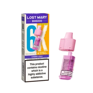 BM6000 Cherry Cola Prefilled Pods