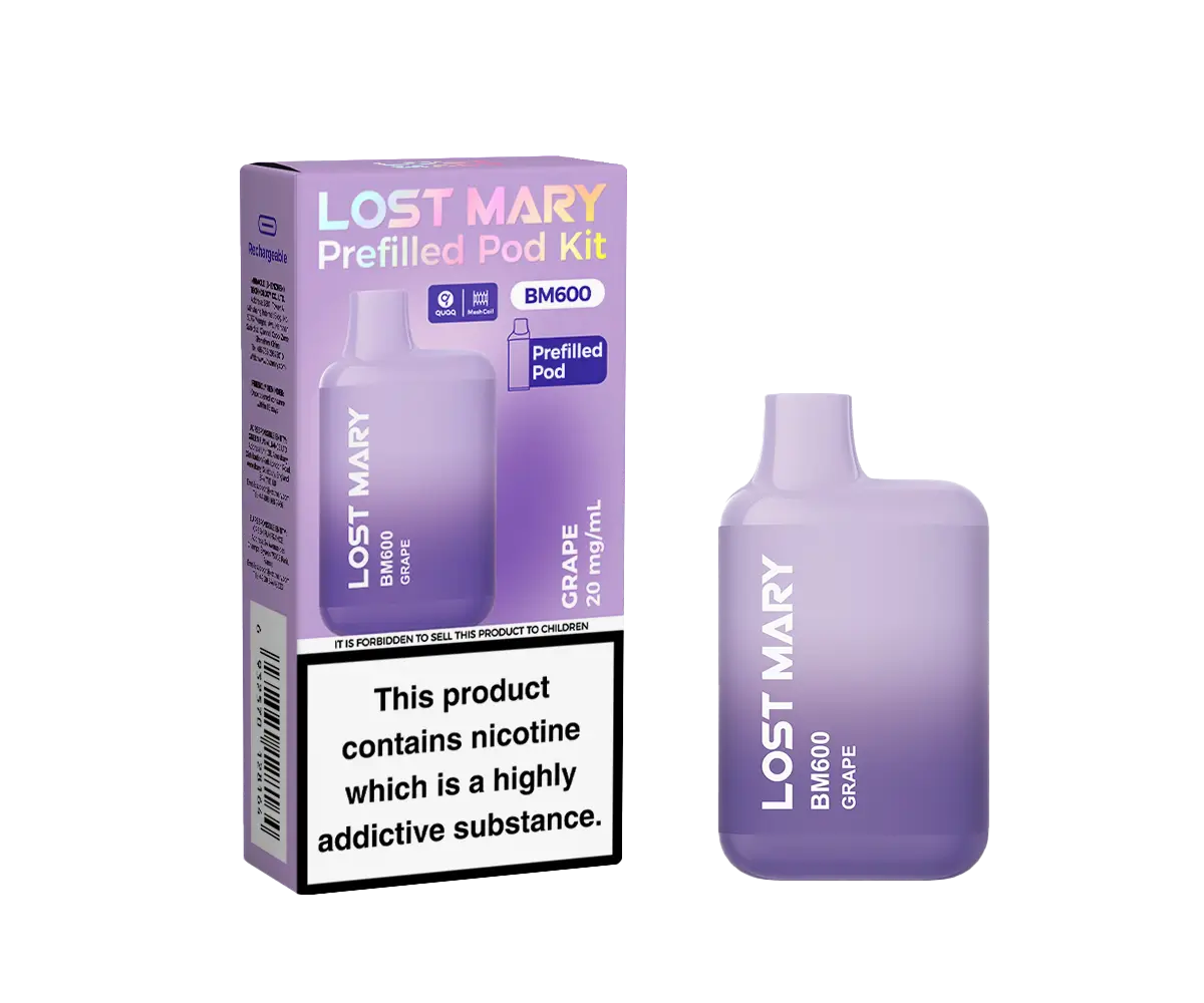 BM600 Grape Prefilled Pod Kit
