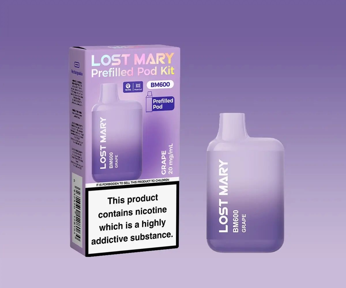 BM600 Grape Prefilled Pod Kit