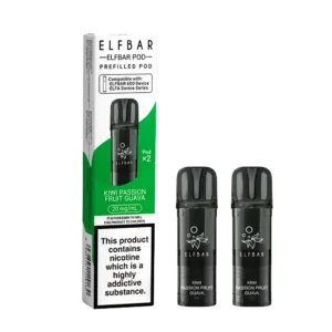 EB600 Kiwi Passion Fruit Guava Prefilled Pods