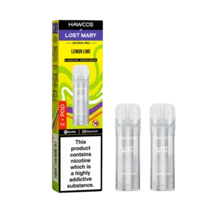 Crystal Pro Prefilled Pods Lemon Lime