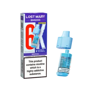 BM6000 Menthol Prefilled Pods