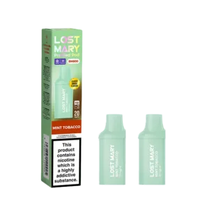 BM600 Mint Tobacco Prefilled Pods
