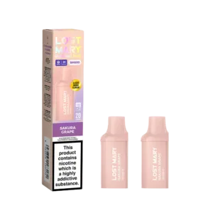 BM600 Sakura Grape Prefilled Pods