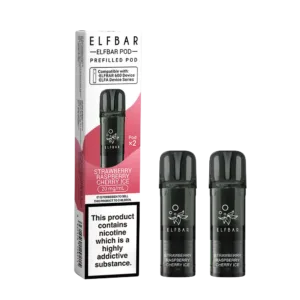 EB600 Strawberry Raspberry Cherry Ice Prefilled Pods