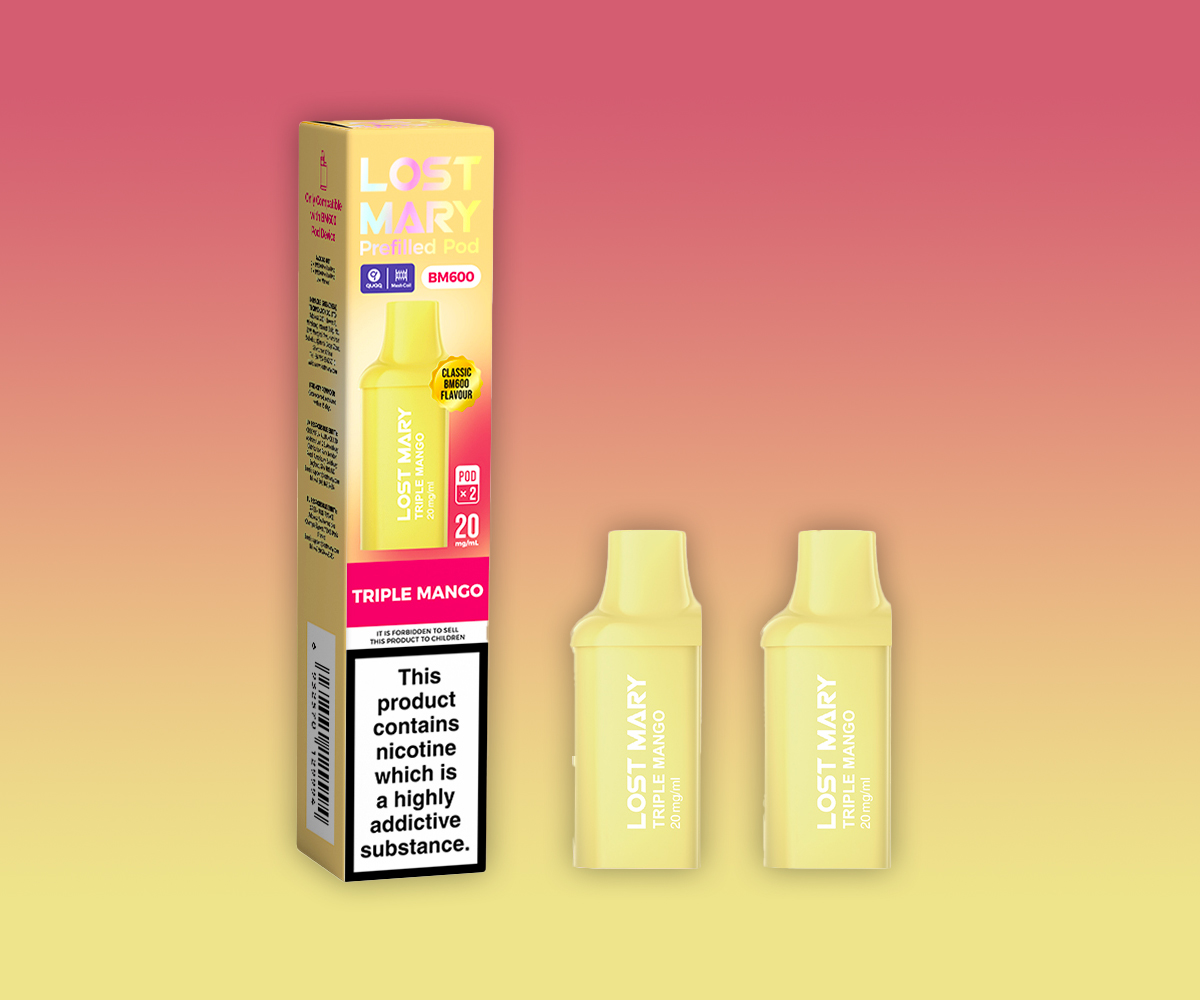 BM600 Triple Mango Prefilled Pods