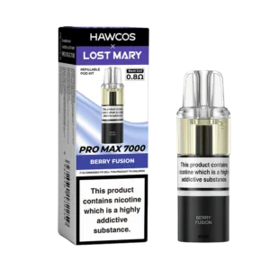 Berry Fusion Lost Mary X Hawcos PRO MAX 7000 PODs