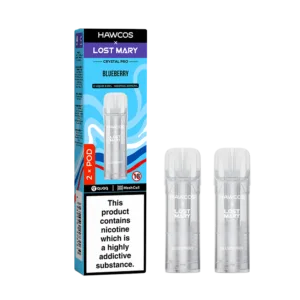 LOST MARY x HAWCOS Crystal Pro Prefilled Pods Blueberry