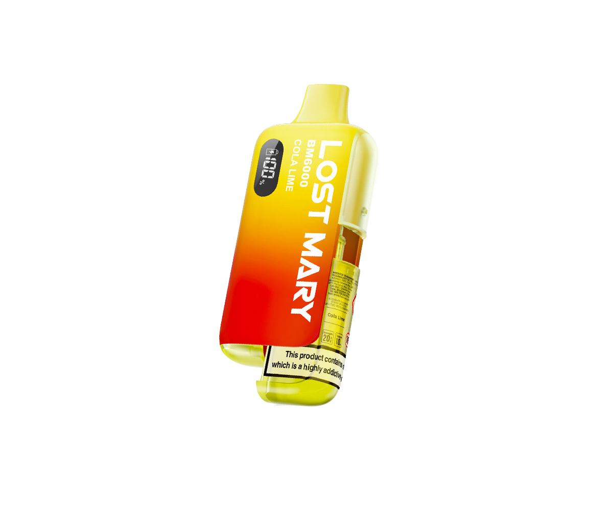 BM6000 Cola Lime Prefilled Pod Kit BM6000 Cola Lime Prefilled Pod Kit