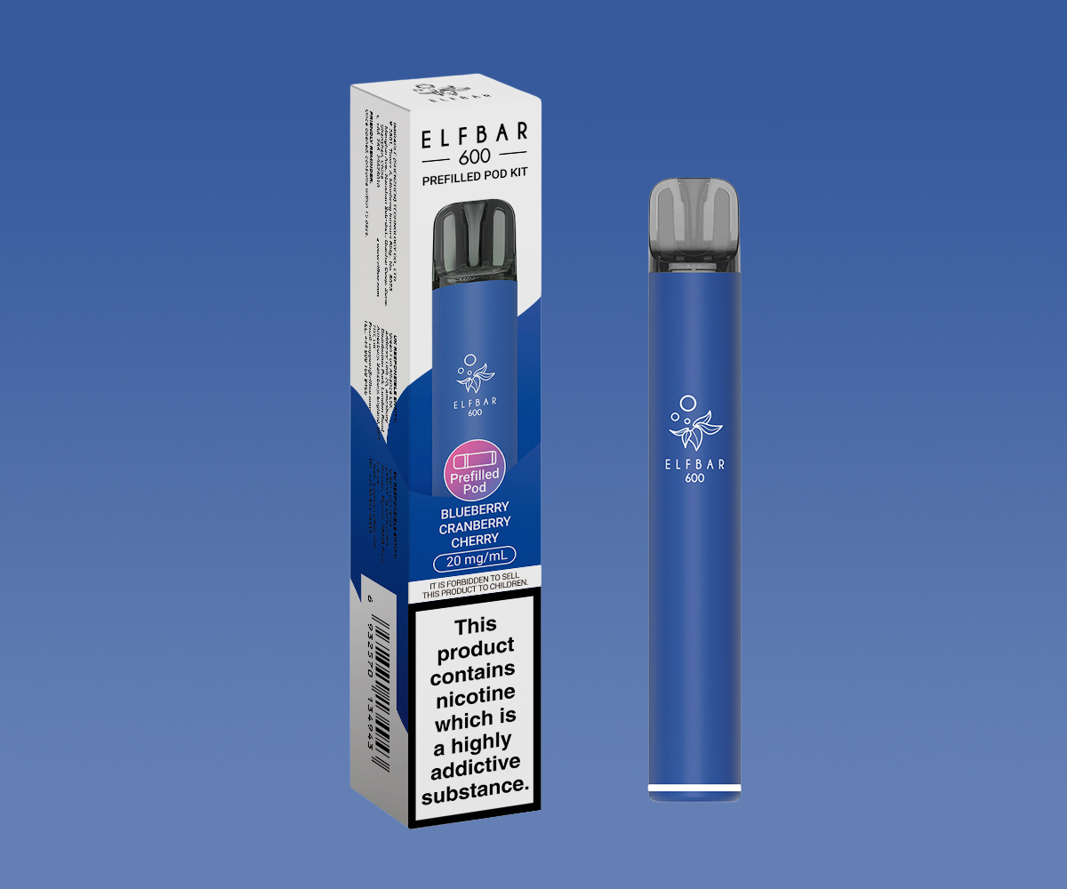 EB600 Blueberry Cranberry Cherry Prefilled Pod Kit