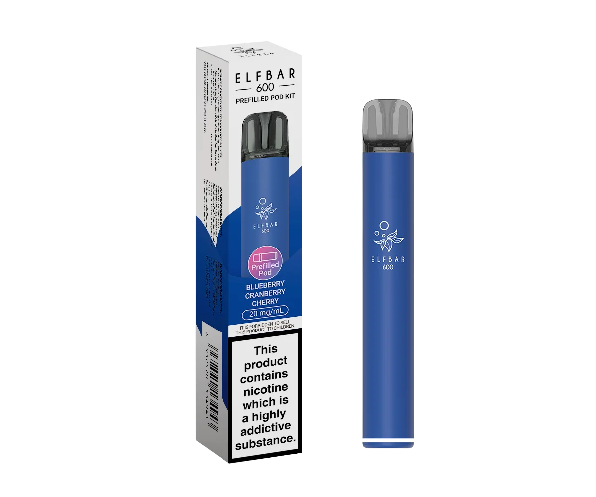 EB600 Blueberry Cranberry Cherry Prefilled Pod Kit