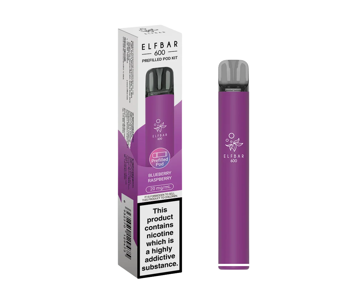 EB600 Blueberry Raspberry Prefilled Pod Kit EB600 Blueberry Raspberry Prefilled Pod Kit