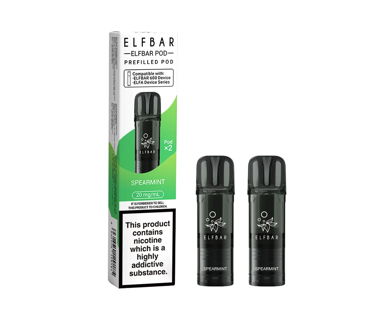 EB600 Spearmint Prefilled Pods EB600 Spearmint Prefilled Pods