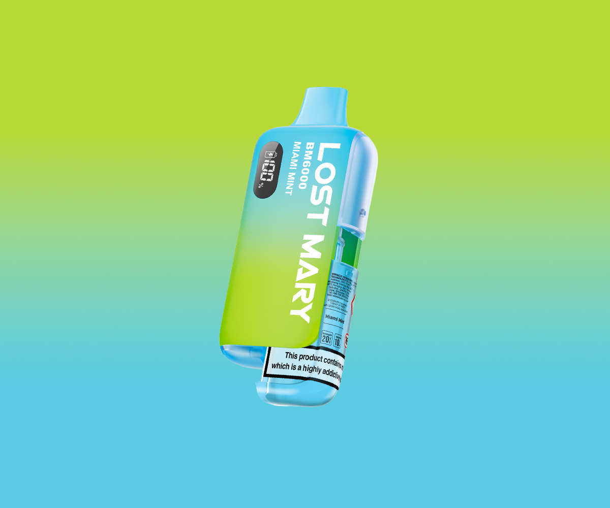 BM6000 Miami Mint Prefilled Pod Kit BM6000 Miami Mint Prefilled Pod Kit