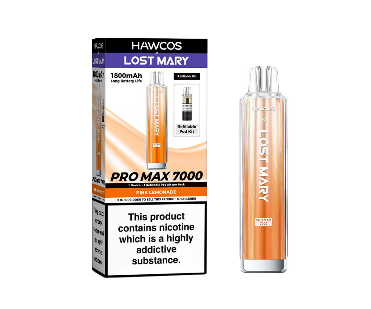 Pink Lemonade LOST MARY X HAWCOS Pink Lemonade LOST MARY X HAWCOS