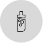 Replaceable 10ml Refill Container