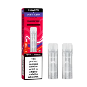 LOST MARY x HAWCOS Crystal Pro Prefilled Pods Strawberry Burst