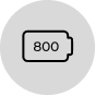 800mAh