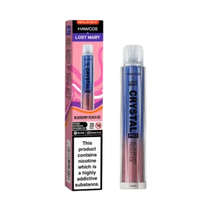 Crystal Pro 600 Blueberry Peach Ice