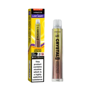 Crystal Pro 600 Lemon Peach Passion Fruit