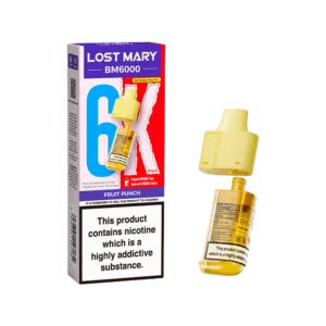 BM6000 Fruit Punch Prefilled Pods