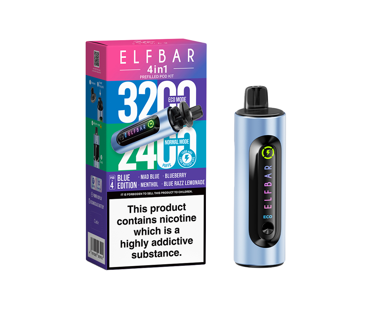 Blue EDITION ELFBAR 4IN1 Blue EDITION ELFBAR 4IN1