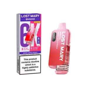 BM6000 Berry Apple Peach Prefilled Pods