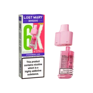BM6000 Strawberry Lime Prefilled Pods