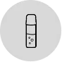 Transparent and visible e-liquid display