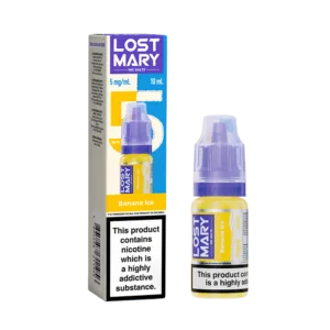 Lost Mary Banana Ice Nic Salt E-Liquid